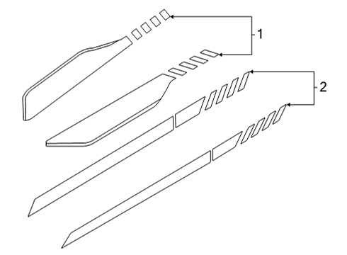M1PZ-6320001-AA Ford Kit - Decal