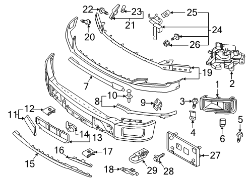 ML3Z-17626-DA Ford Panel