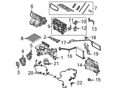 SL1Z-18D654-A Ford Kit - Hardware
