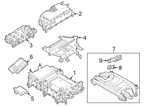 NK4Z-14G672-E Ford Module - Off-Board Charger Connector