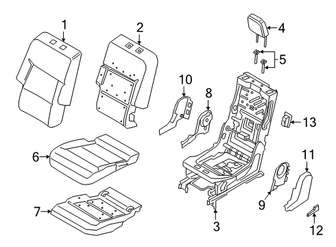L1MZ-99613A10-BP Ford Frame Assembly