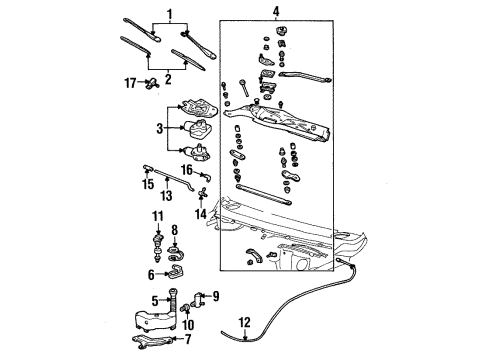 F3SZ-17603-A Ford Nozzle