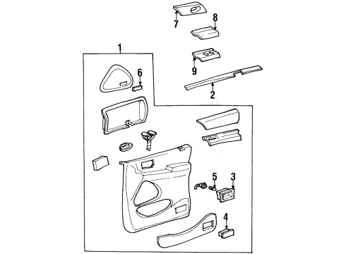 Ford F58Z1621456A Belt Weatherstrip, Passenger Side F58Z1621456A Ford Belt Weatherstrip, Passenger Side