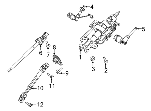 RL3Z-7210-AA Ford Lever - Gear Shift