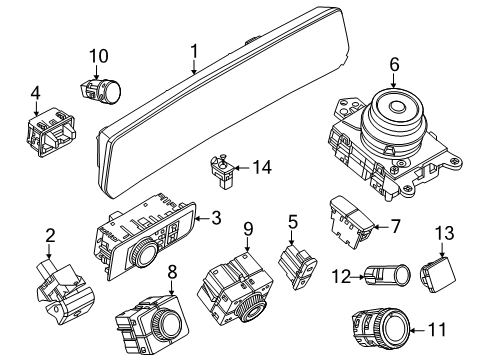 RL1Z-10E929-A Ford CABLE ASY