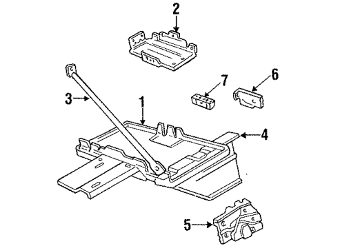 E9TZ14431A Ford Positive Cable