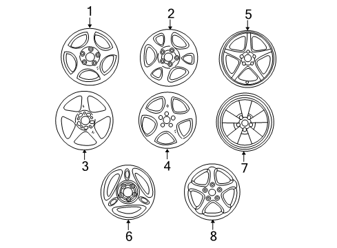 Ford F7ZZ1012AA Wheel Nut F7ZZ1012AA Ford Wheel Nut