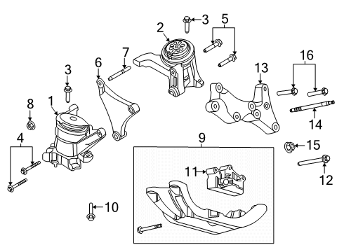 Ford R1MZ-7000-F Automatic Transmission Assembly R1MZ-7000-F Ford Automatic Transmission Assembly