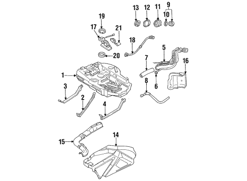 F32Z9092A Ford Support Strap