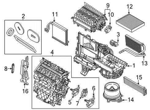 JX6Z-19N619-G Ford Filter - Odour And Particles