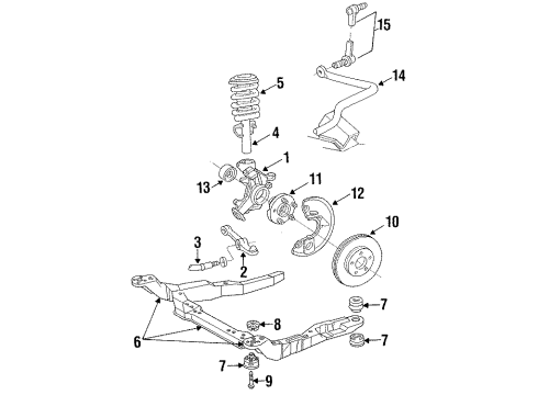 YF1Z-1V125-GA Ford Drum, Front