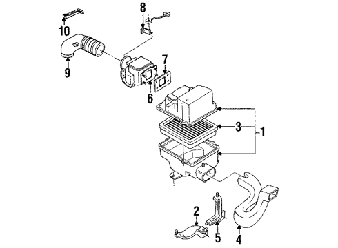 Ford F2JY12A650B EEC Module F2JY12A650B Ford EEC Module