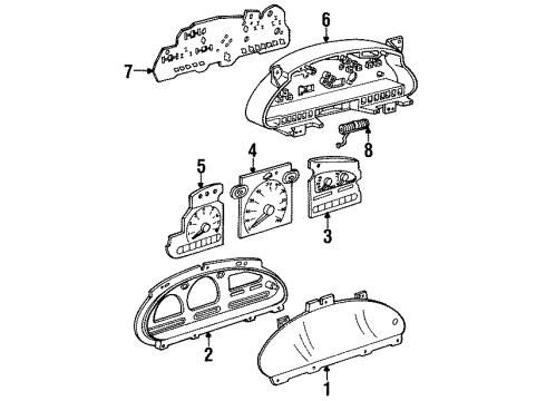 F6XZ10K843AA Ford Circuit Board
