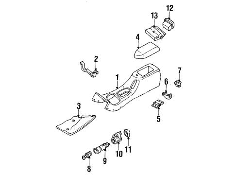F5RZ15K042A Ford Lighter Assembly Shield