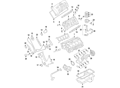 Ford BR3Z-6135-B Piston BR3Z-6135-B Ford Piston
