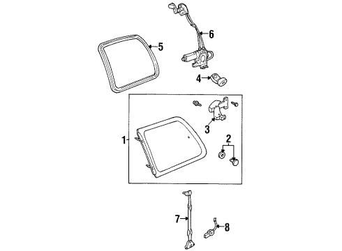 Ford F3XY-12303N01-A Mount Bracket F3XY-12303N01-A Ford Mount Bracket