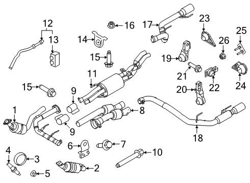 RL3Z-5E212-G Ford Converter Assembly
