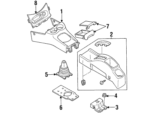 F7CZ54045A36AAE Ford Front Panel