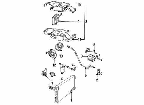 F4SZ19D606A Ford Mount Bracket