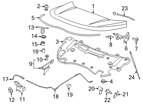 DS7Z-16A298-A Ford Plate - Mounting
