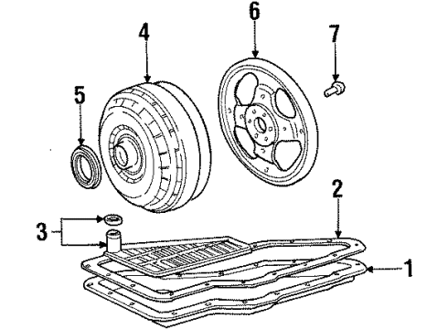 Ford XF2Z-6375-BA Drive Plate XF2Z-6375-BA Ford Drive Plate