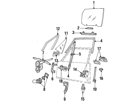 FO3Z-54218A42-A Ford Lock Actuator
