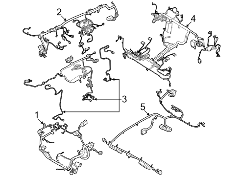 Ford PK4Z-14A411-M Wire Assembly - Jumper PK4Z-14A411-M Ford Wire Assembly - Jumper
