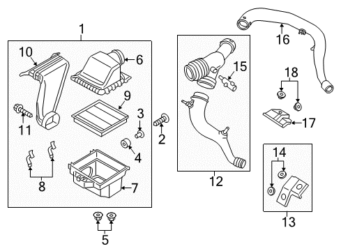 RL3Z-9F479-A Ford Sensor Assembly