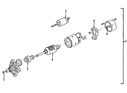 Ford F4BZ11390A Solenoid F4BZ11390A Ford Solenoid
