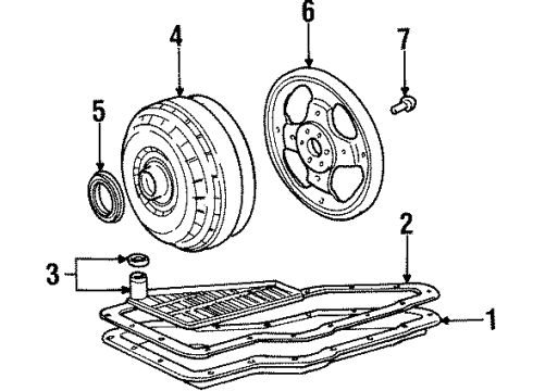 Ford F1DZ-6375-CA Drive Plate F1DZ-6375-CA Ford Drive Plate