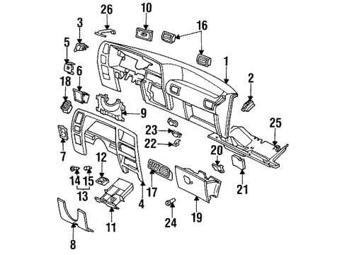 Ford E9TZ-14B166-A Control Assembly E9TZ-14B166-A Ford Control Assembly