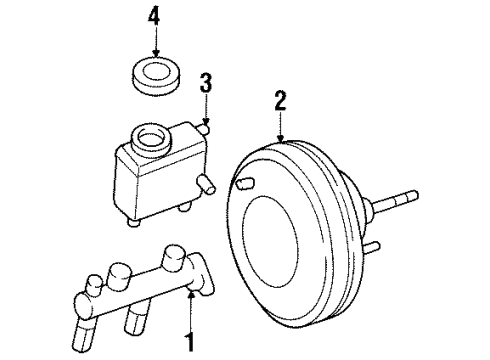 F8CZ-2005-BA Ford Brake Booster