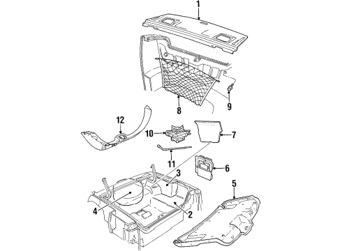 Ford YW1Z5431750AAA Wheelhouse Cover YW1Z5431750AAA Ford Wheelhouse Cover