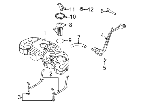 Ford LX6Z-9L291-AA Tube Assembly - Fuel LX6Z-9L291-AA Ford Tube Assembly - Fuel