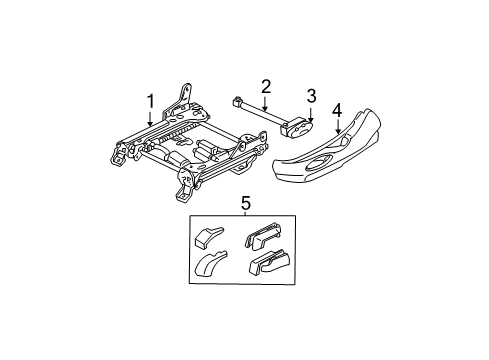 YF1Z-5462186-AAA Ford Outer Cover, Passenger Side