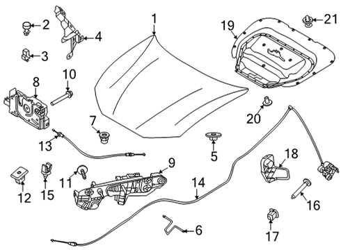 LJ8Z-16B990-B Ford Seal