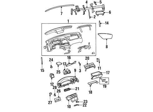 1S8Z19980AA Ford Temperature Control