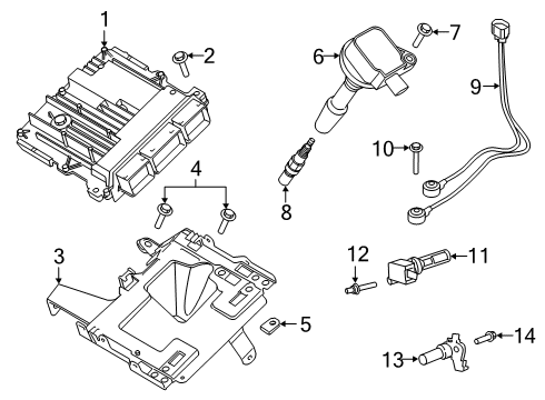 R1MZ-12A650-H Ford Module - Engine Control - EEC