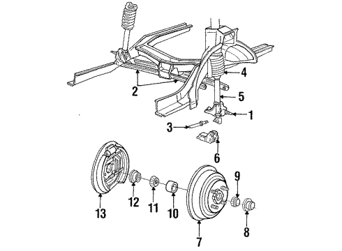 Ford 5U2Z-18V125-VH Shock Absorber 5U2Z-18V125-VH Ford Shock Absorber