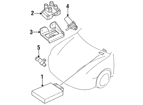 Ford XU2Z-12A650-ASA PCM XU2Z-12A650-ASA Ford PCM