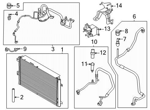 -W718543-S442 Ford Nut