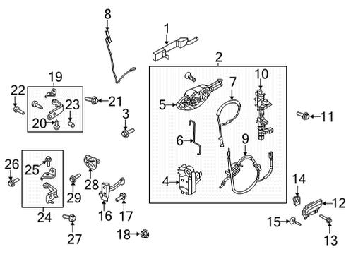 NL3Z-1526684-F Ford Reinforcement