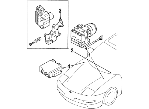 5S4Z-2C219-BRM Ford Control Module