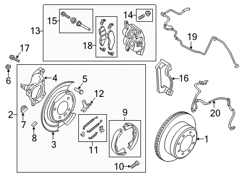 2017 Ford F-350 Super Duty Anti-Lock Brakes Diagram