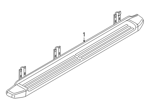 2009 Ford F-350 Super Duty Running Board Diagram 7 - Thumbnail