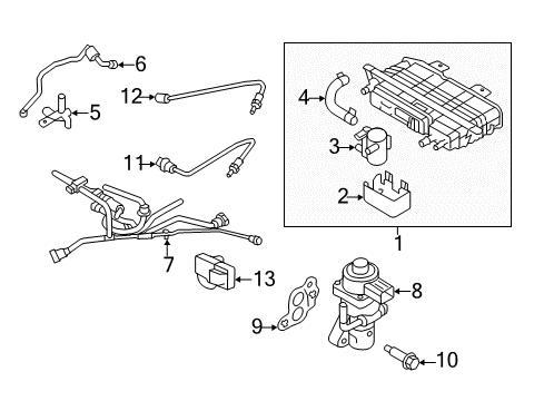 2012 Lincoln MKZ EGR System Diagram