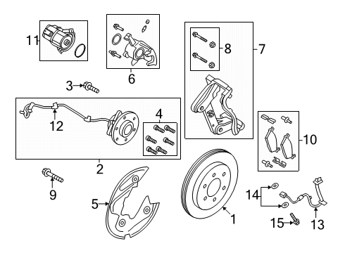 2025 Lincoln Navigator Anti-Lock Brakes Diagram