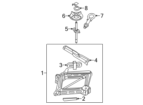 2024 Lincoln Corsair Jack & Components Diagram