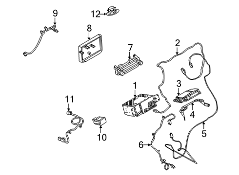 2024 Ford Bronco Sport Sound System Diagram
