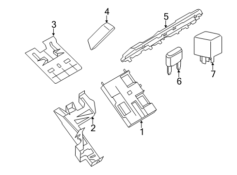 2023 Ford Transit-350 HD Anti-Theft Components Diagram